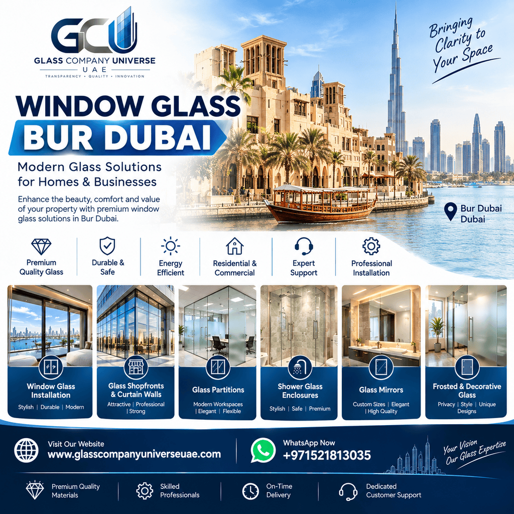 window glass bur dubai