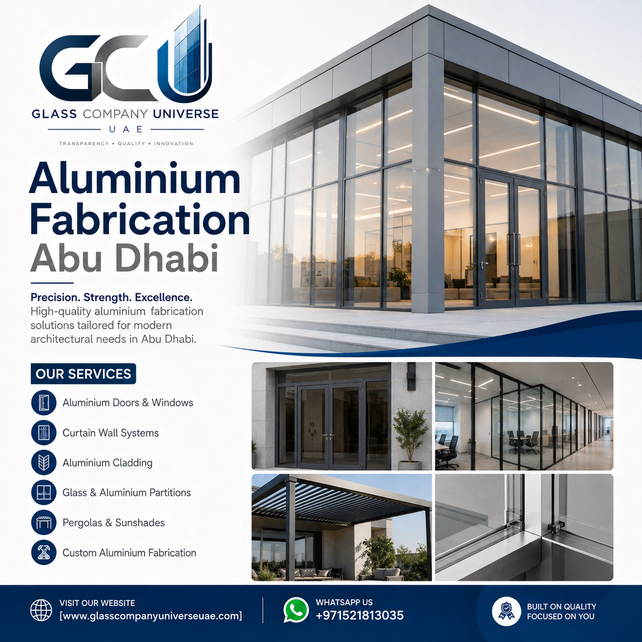 Aluminium Fabrication Abu Dhabi