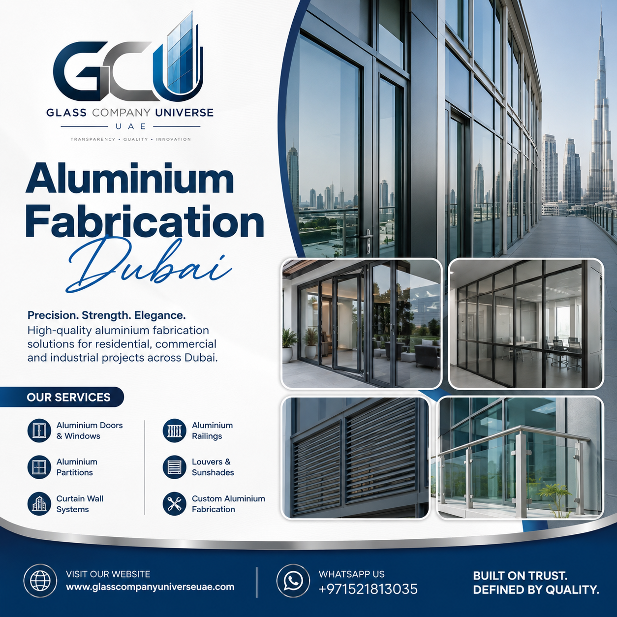 Aluminium Fabrication Dubai