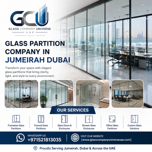 Glass partition company in Jumeirah Dubai