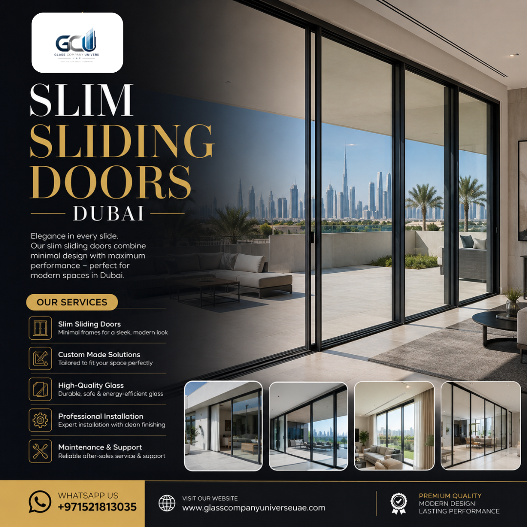 Slim Sliding Doors Dubai