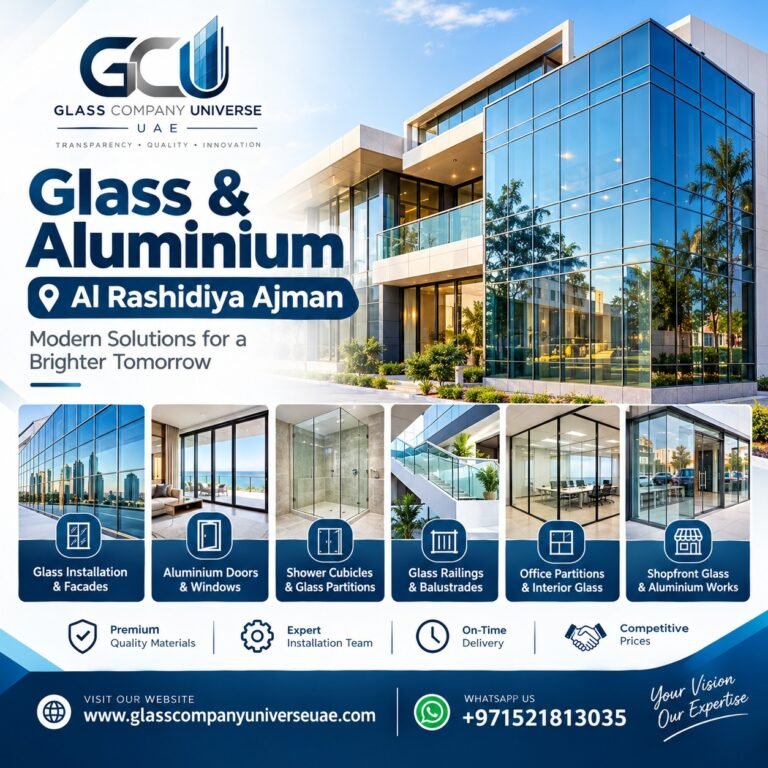 Glass & Aluminium Al Rashidiya Ajman