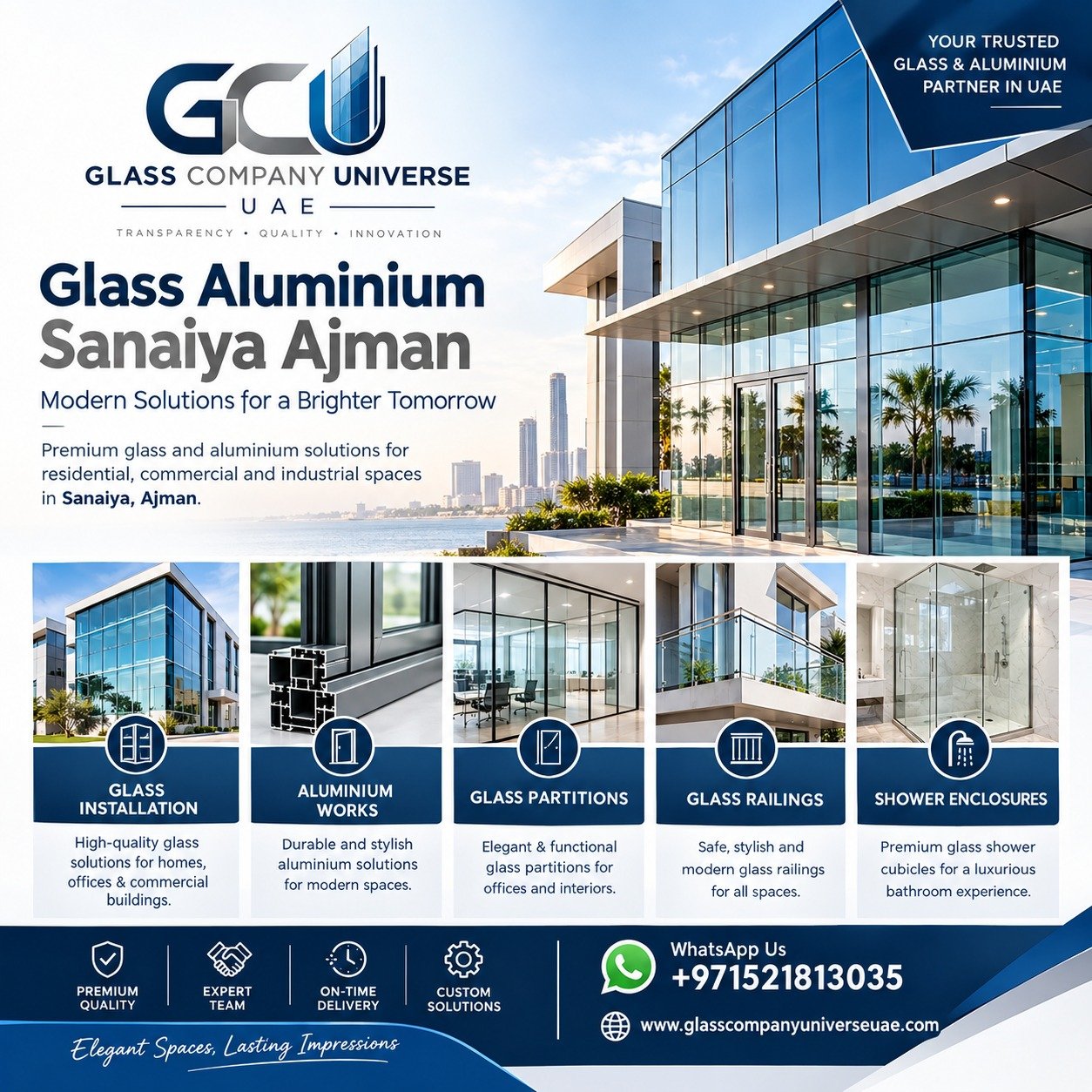 Glass Aluminium Sanaiya Ajman