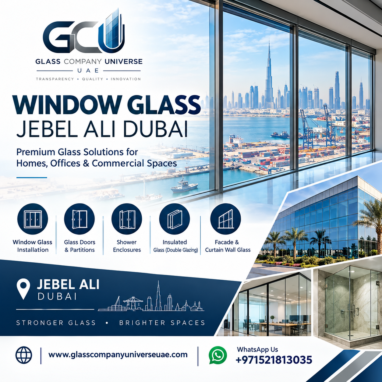 Window Glass Jebel Ali Dubai